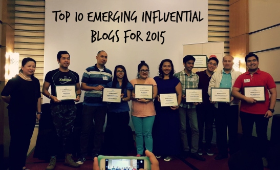 Top 10 Emerging Influential Blogs for 2015 